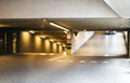Underground parking for car lighting