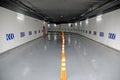 Underground parking garage Royalty Free Stock Photo