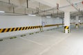 Underground parking garage Royalty Free Stock Photo