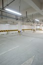 Underground parking garage Royalty Free Stock Photo