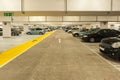 Underground parking Royalty Free Stock Photo