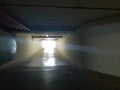 An underground parking Royalty Free Stock Photo