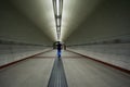 Underground passage, Metro Station in Athens Royalty Free Stock Photo