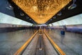 Underground passage of Shanghai Xujiahui Metro Station Royalty Free Stock Photo