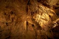 Underground photo in a cave Royalty Free Stock Photo