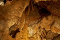 Underground photo in a cave Royalty Free Stock Photo