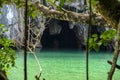 Underground river in Puerto Princesa Royalty Free Stock Photo