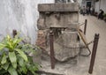 Underground sewer escape route on display in Hao Lo Prison, Hanoi, Vietnam