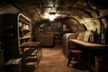 Nuclear fallout shelter underground