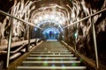 underground theme park in salt mine Salina Turda Royalty Free Stock Photo