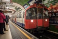 Underground Train Royalty Free Stock Photo