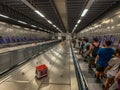 Underground Tube Elevator in London