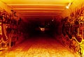 Underground tunnel to hell Royalty Free Stock Photo