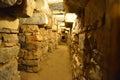 Underground tunnels of Chavin de Huantar, Ancash, Peru