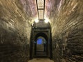 Underground vault of ancient Chinese bank in Pingyao city