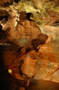 Underground Waterfall Royalty Free Stock Photo