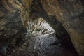 Undergroung cave interior in Altai