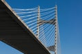 Underneath Dames Point Bridge, Jacksonville, Florida