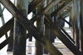 Underneath Pier At Isle Of Palms SC