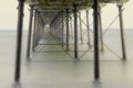 Underneath Saltburn Pier Royalty Free Stock Photo