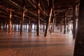 Underneath Santa Monica Pier