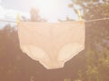 Photo of Underpants on clothesline