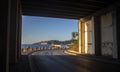 Underpass on the seafront