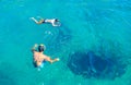 Undersea caves and unidentified divers, Mugla, Turkey