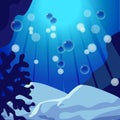 Undersea. Marine Life Landscape - the ocean