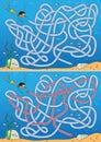 Undersea maze