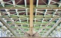 Underside of a bridge in Oregon Royalty Free Stock Photo