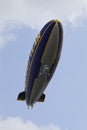 Underside of GoodYear Blimp Royalty Free Stock Photo