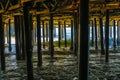 Underneath the Santa Monica Pier