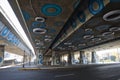 Underside view of a Bridge near the SAP building