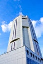 Underside view to new skyscraper