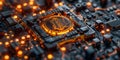 Understanding the Background of Blockchain Architecture for Secure Online Credit Card Data Processing Transaction Traffic. Concept