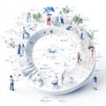 Understanding the Circular Diagram of Company Workflow for Enhanced Business Analytics and Decision Making