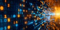 Understanding Cybersecurity and Forensic Analysis Through Binary Code. Concept Cybersecurity,