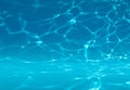 Underwater 3D Rendered Blue Pool Reflection Background