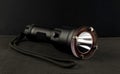 Underwater diving flashlight for underwater hunting.