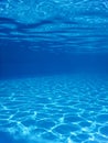 Underwater Empty Swimming Pool Background Royalty Free Stock Photo