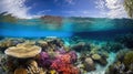 Underwater Extravaganza: Exploring the Lively Coral Reef.