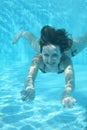 Underwater girl