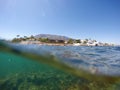 Underwater image Las Rotas nature reserve Denia Alicante Spain