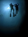 Underwater Love Royalty Free Stock Photo