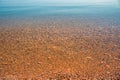 Underwater pebbles at the shore of Lake Superior Royalty Free Stock Photo