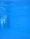 Underwater picture of a swimmingpool Royalty Free Stock Photo