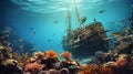 Underwater Pirate Ship: A Surreal Journey Into The Depths