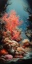 Coral Dreams: Hyper-realistic Ocean Painting With Detailed Illustrations