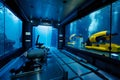 Underwater Robotics Research Facility, Exploring Submersible Technology and Aquatic Life in a Controlled Environmen